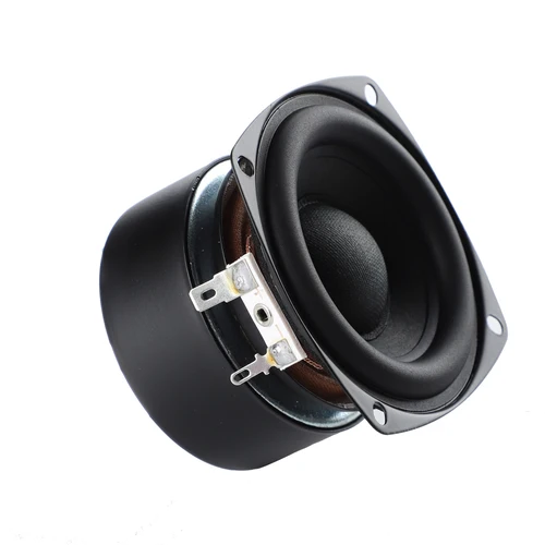 Imagen 2 del producto 1 Uds Subwoofer 3 pulgadas 4 Ohm/8 Ohm 25W-50W altavoz HiFi Woofer Audio sonido bajo cuadrado redondo 78MM DIY Altavoz Bluetooth