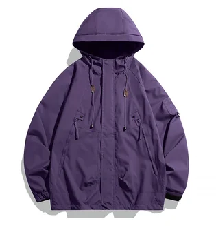 Windbreakers Men Hooded Jacket Zipper Coat Cargo Waterproof Black Bomber Camping Loose Thin Softshell Hooded Hiking Jacket 6 Windbreakers Men Hooded Jacket Zipper Coat Cargo Waterproof Black Bomber Camping Loose Thin Softshell Hooded Hiking Jacket 6