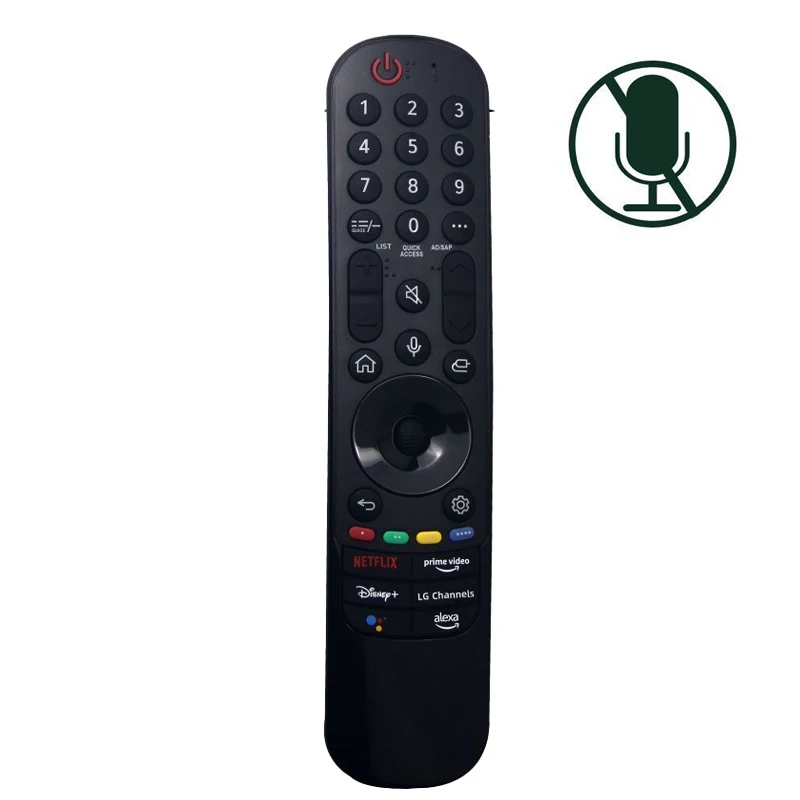 

Replacement Remote Control for Smart TV 2022 AKB76039902 MR22GA/MR22GN OLED QNED NanoCell UHD 4K 8K（No Pointer Voice Function ）