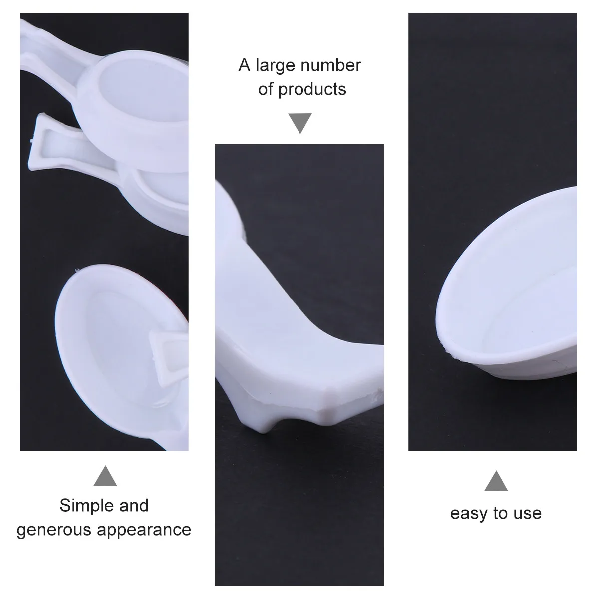 10 pcs Plastic Art Watercolor Painting Mixing Palette Tray Halloween Christmas New Year Brush Holder Tray Paint Brush Holder