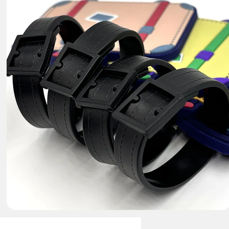 

Cartoon Cute Luggage Tags Checked in Tags Anti Loss Tag Holiday Travel Accessories New Creative PVC Luggage Tags Suitcase Tag