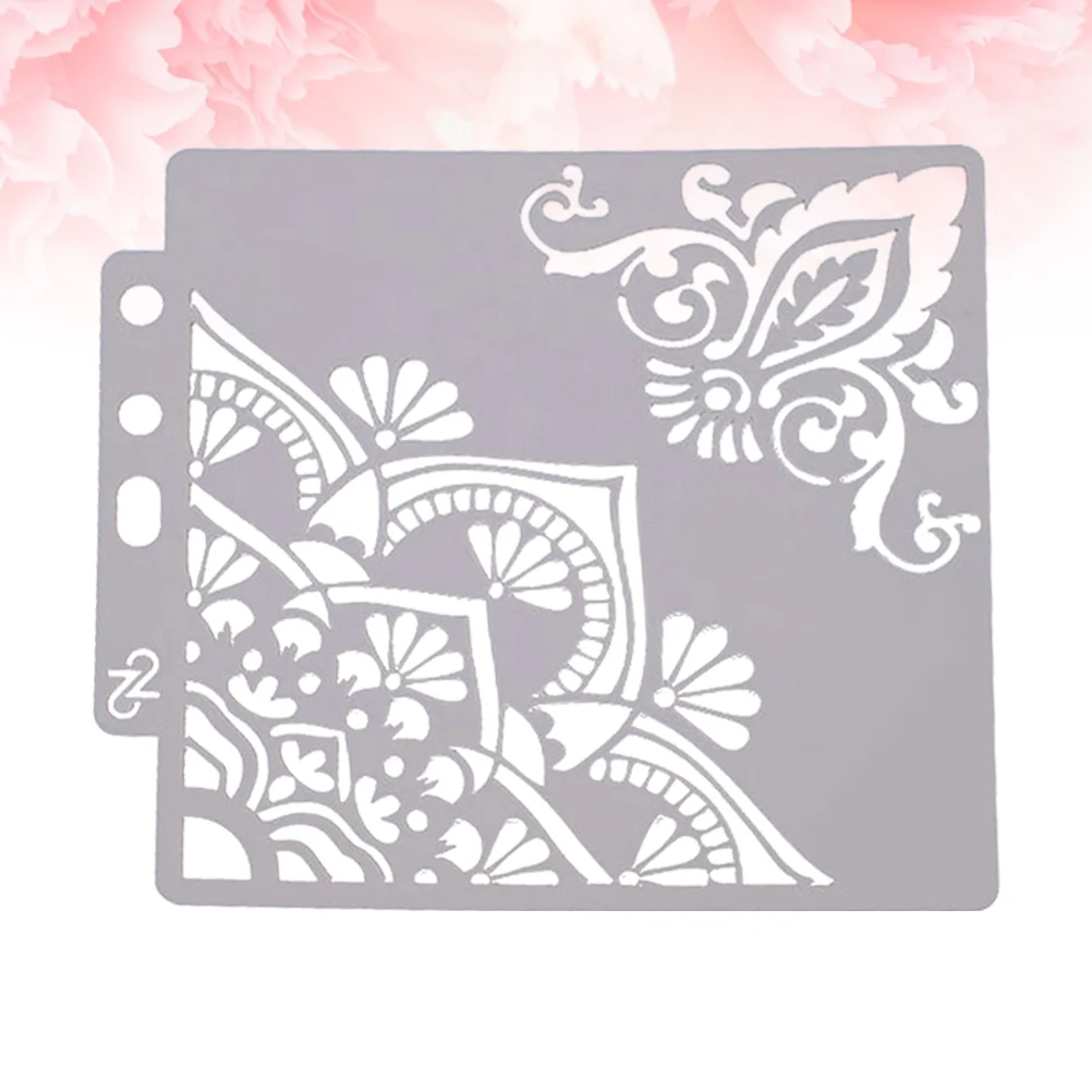 Modelo de pintura estênceis para modelos cartão de casamento desenho artesanato scrapbooking