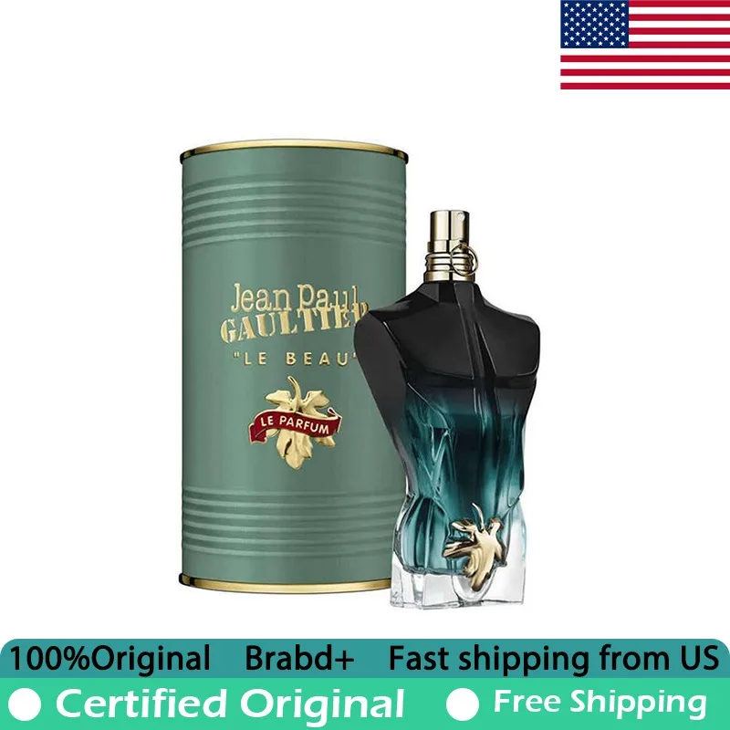 Jean Paul Gaultier Le Beau Le Eau de Parfum 4.2 Ounce 125 ML Parfums originaux de qualité supérieure Parfums orientaux boisés durables Phéromones