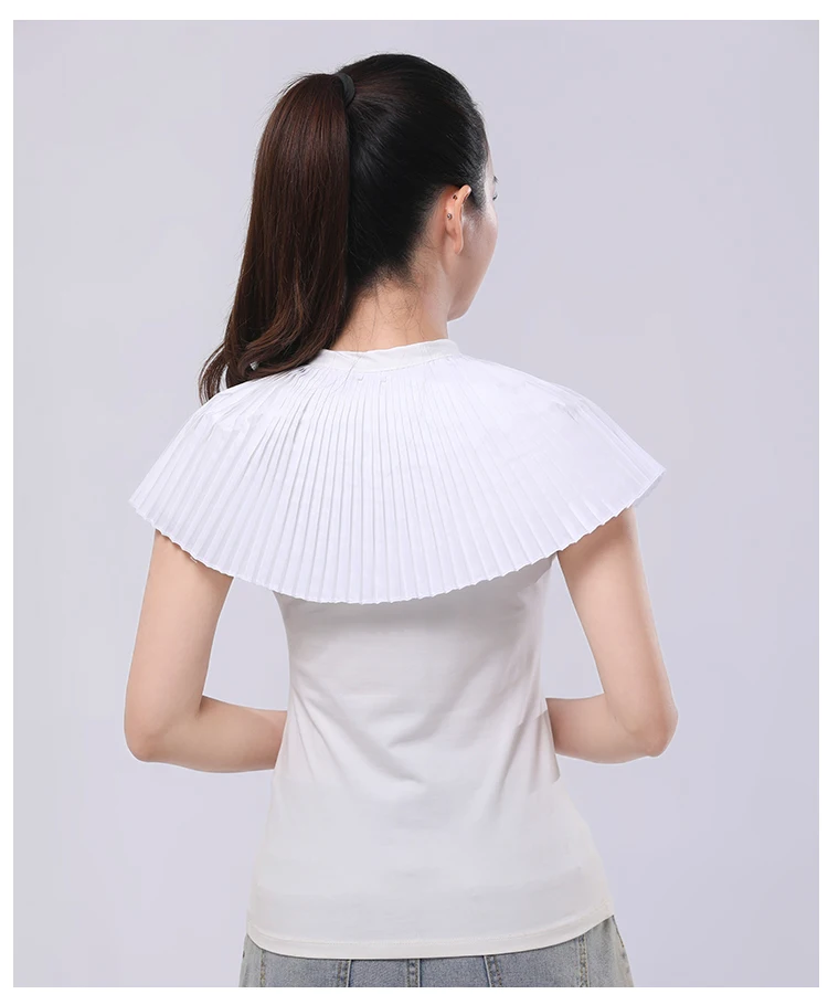 High-End Beauty Schal Studio Makeup Wai Tuch Friseursalon Friseur Cape Färben Sie das Haar Kleine Wraps Wasserdicht und Anti-Haar – Detail 9