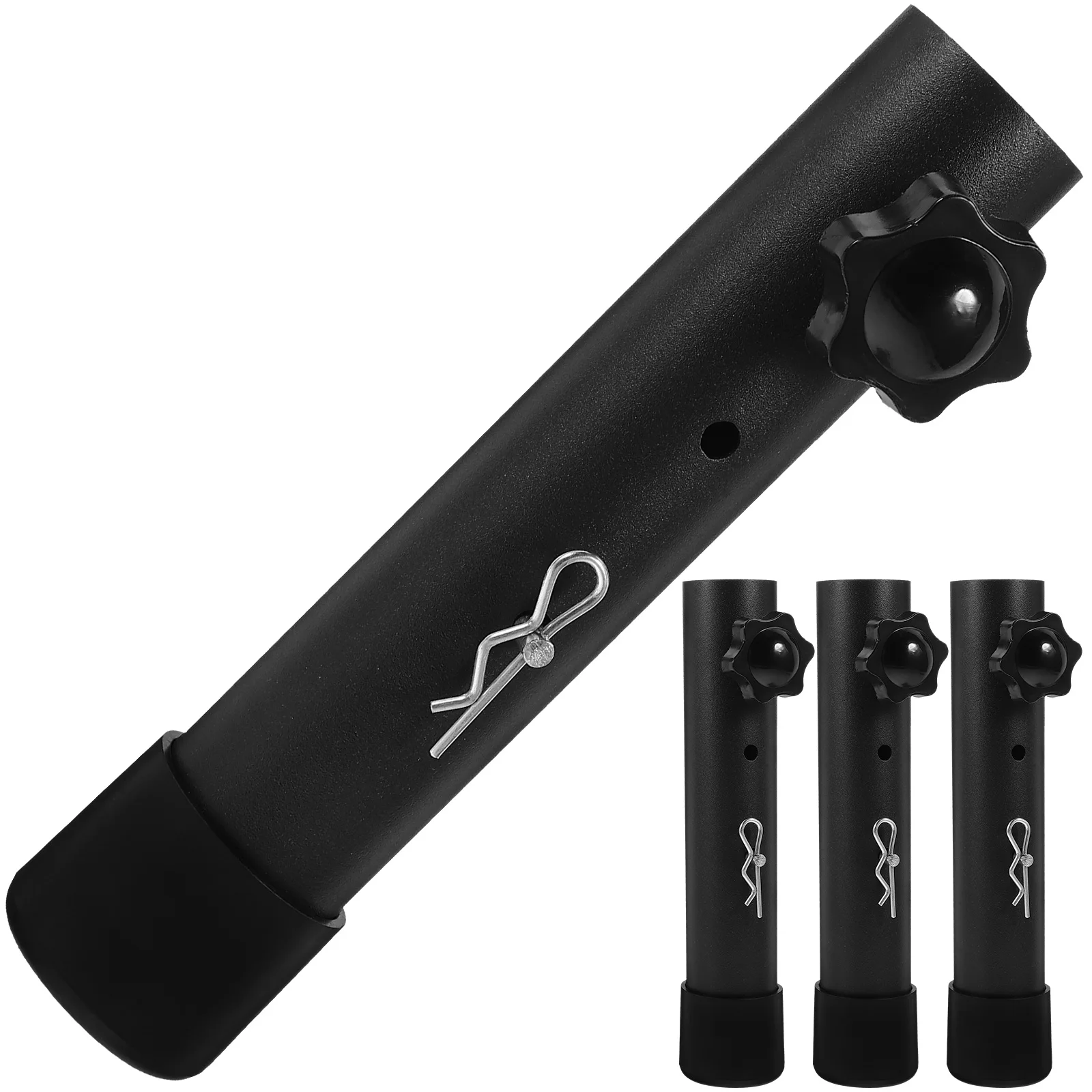 

4Pcs Adjustable Table Legs Table Height Extenders Metal Table Leg Risers Furniture Height Boosters