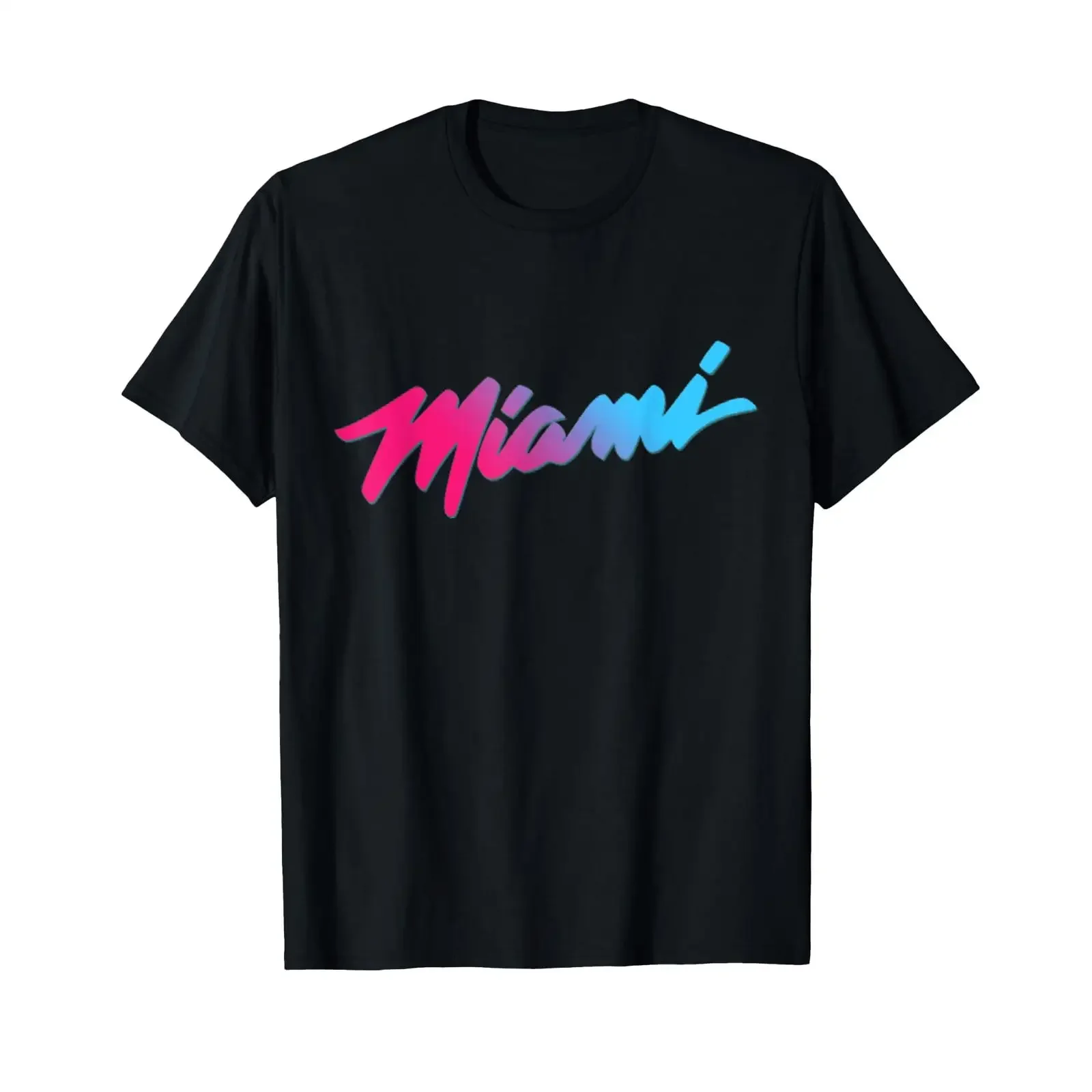 Miami Scenario T Shirt vintage Washed Versatile Comfortable designer clothes Stylish Slightly Breathable homme Soft Unisex