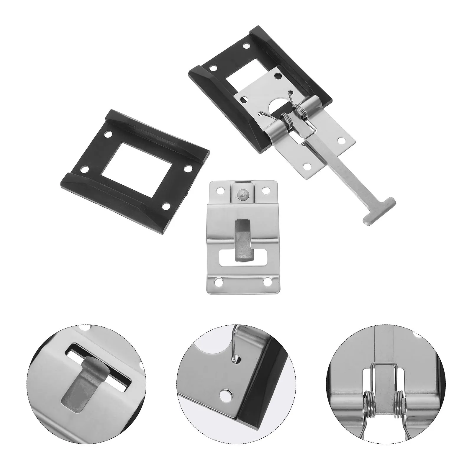 

1Set Heavy Duty Cargo Door Lock Windproof Design Universal Compatibility for Rvs and Trailers Heavy Duty Cargo Door Lock