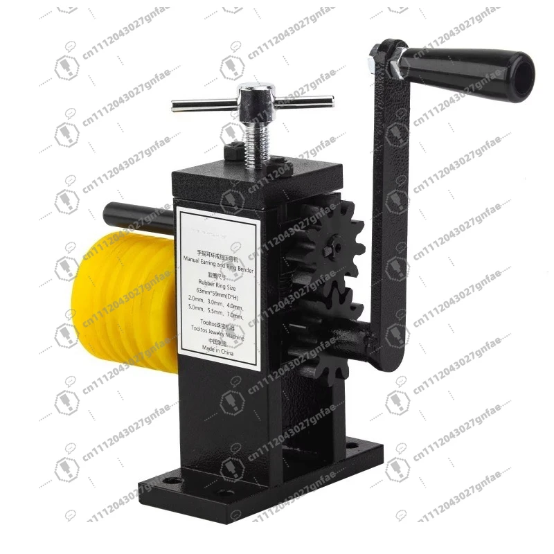 Hand Jewelry Making Press Plastic Steel Roller Bending Machine Jewelry Ring Earrings Bracelet Bending Machine