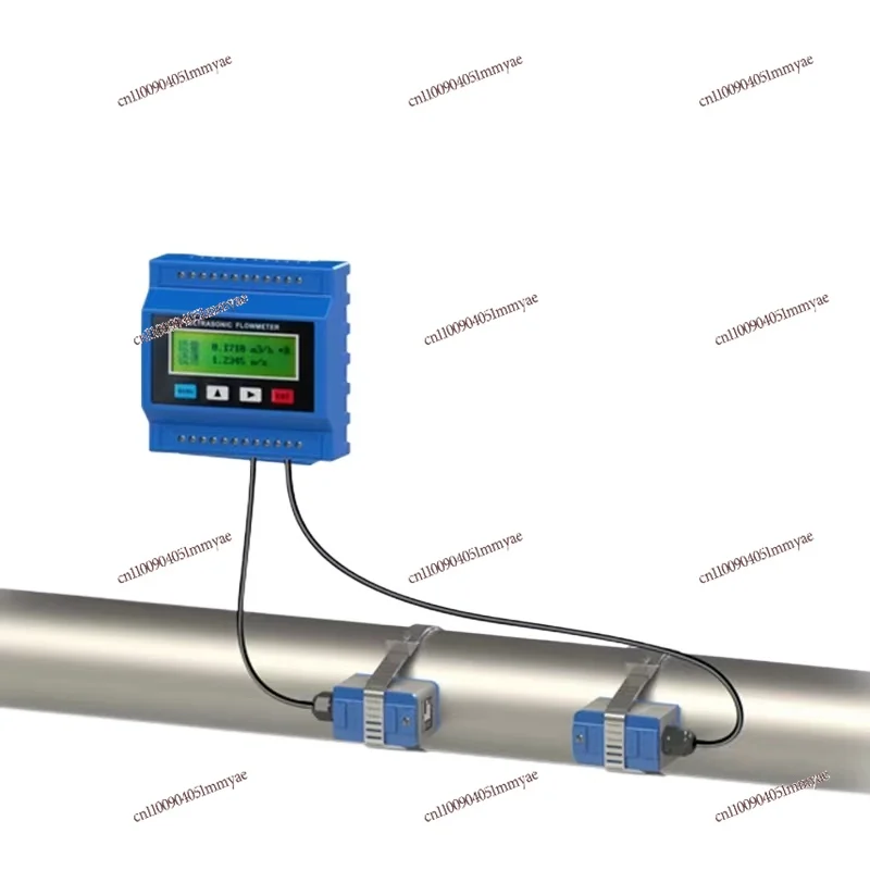 

TUF-2000M Modular Ultrasonic Flowmeter External Clamp Type External Sticker Type Sewage Pure Water Pipeline Flowmeter