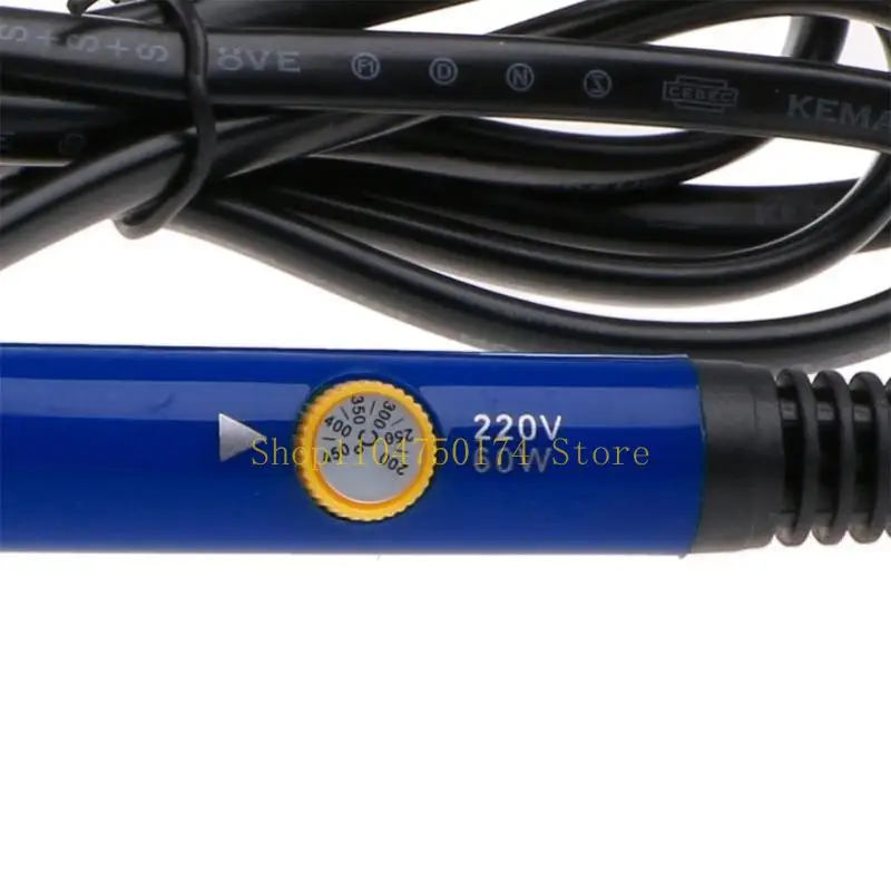 220V 60W Adjustable Temperature Soldering Iron Welding Heating Pencil EU Top Sale