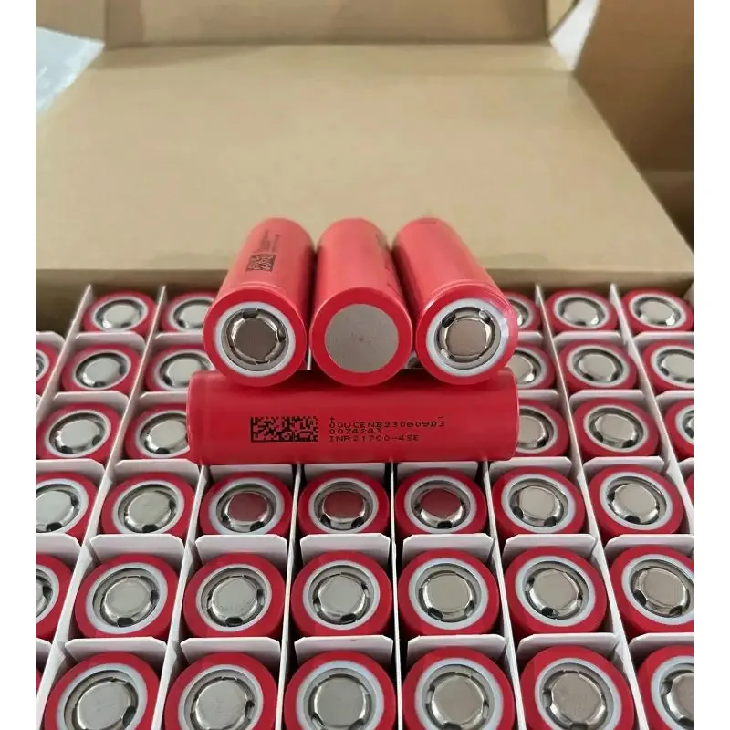 1-10pcs DMEGC 45E INR 21700 Battery 4500mAh Capacity Rechargeable lithium-ion battery Cell 3C Currents 3.7V For Battery Pack