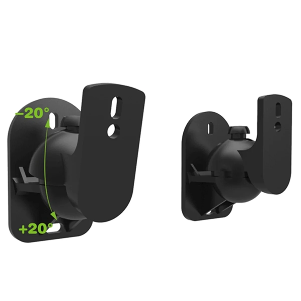 ตัวยึดเพดานขาแขวนติดผนังลำโพงอเนกประสงค์พร้อมตัวหมุนปรับหมุนและหมุนมุมเอียงได้