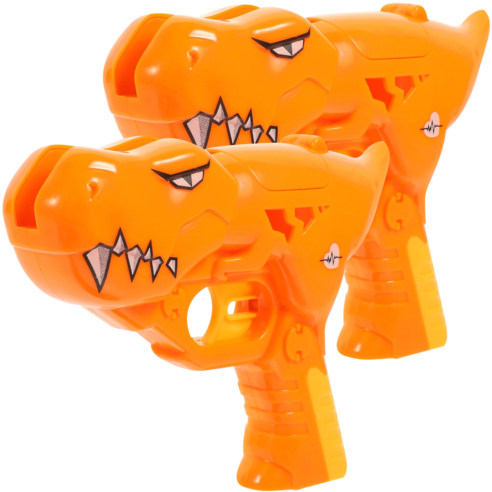 

2pcs Dinosaur Candy Launch Toy Lollipop Storage Toy Kids Lollipop Robot Novelty Mini Dinosaur Candy Gun Toys Surprise for Child