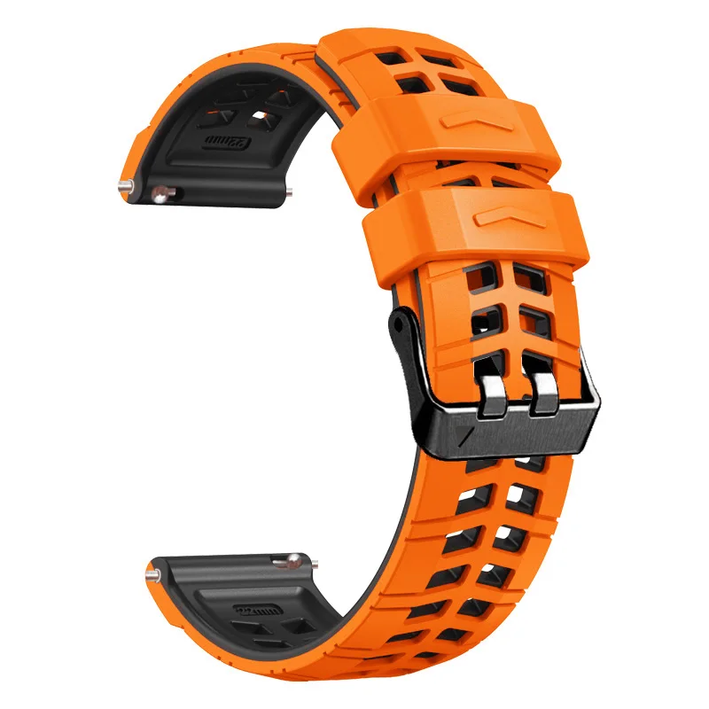 استبدال سيليكون 22 مللي متر حزام الساعات ل Suunto تشغيل/سباق S/المعمودي الفرقة معصمه ل Suunto المحيط/5 9 الذروة سوار