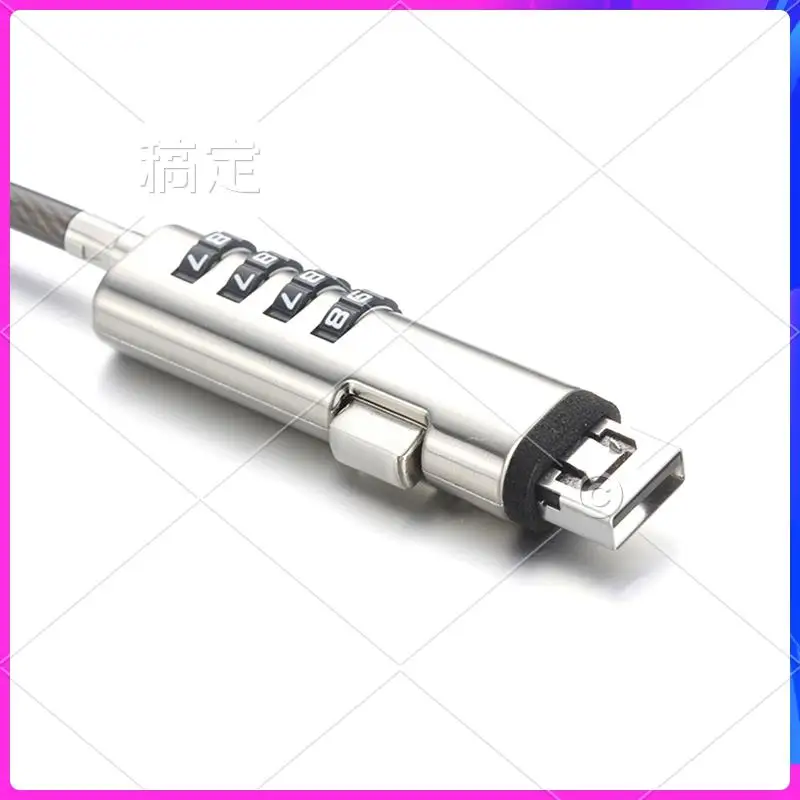 AP-1 PCS USB Password Lock Computer Lock Password Protection Anti-Theft Lock Universal Laptop Computer Password Lock