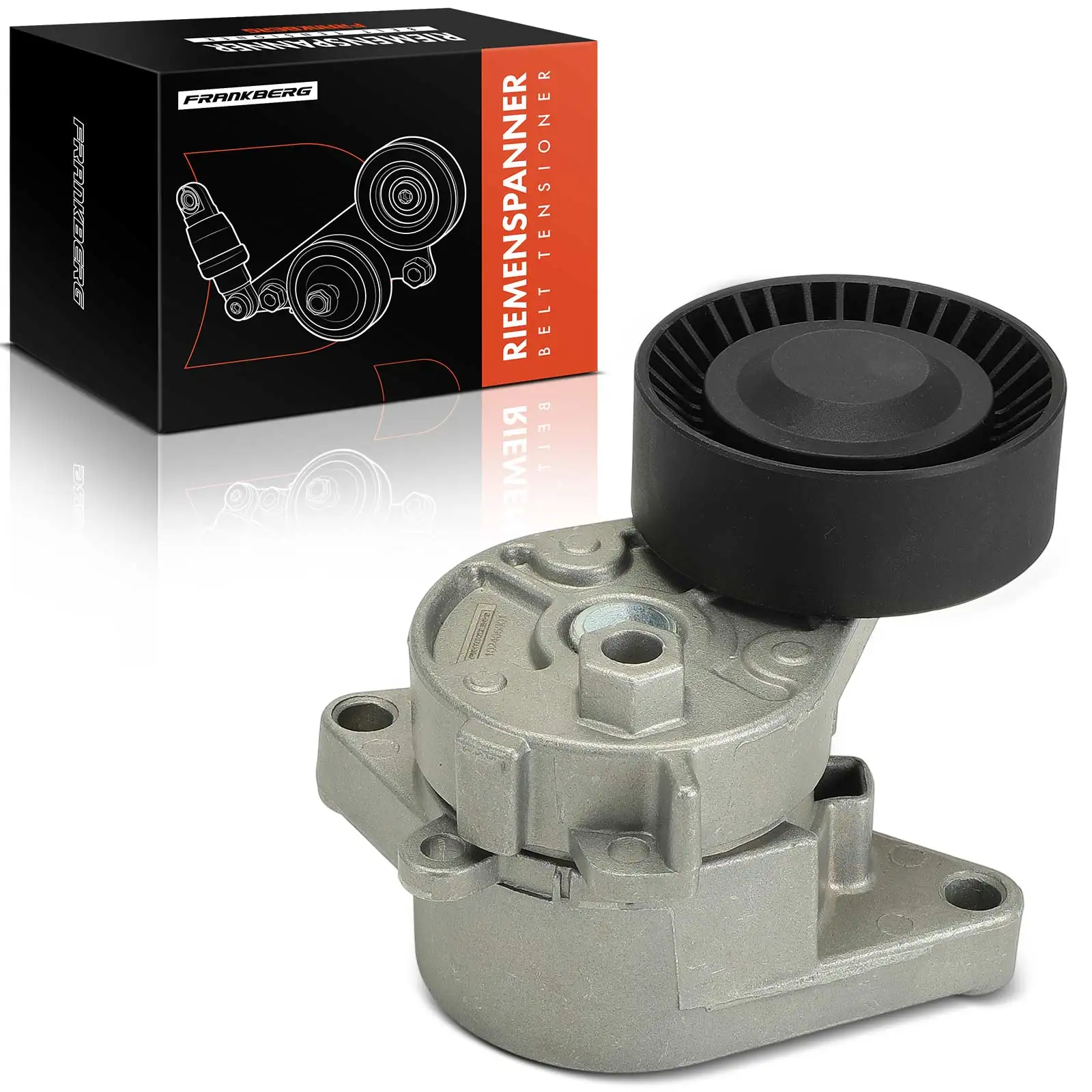 Frankberg 1x Rouleau de tensionnement Tendeur de courroie pour BMW E36 E46 E39 E38 E83 E85 Z3 Z4 1748832 1427252 GA30.33 03.543V T38201 VKM38202