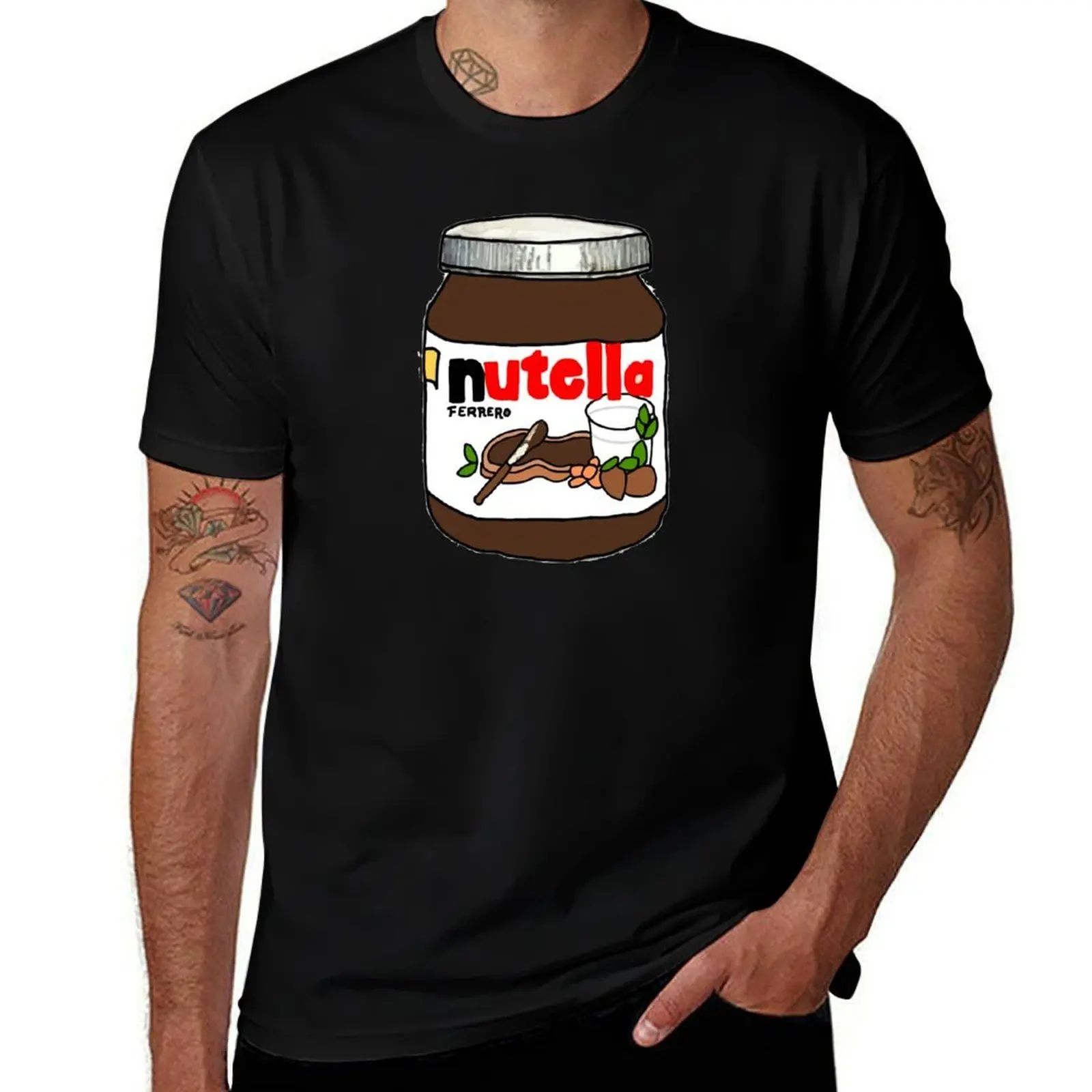 

Nutella T-Shirt Fitness Quick Dry Short Sleeve Top