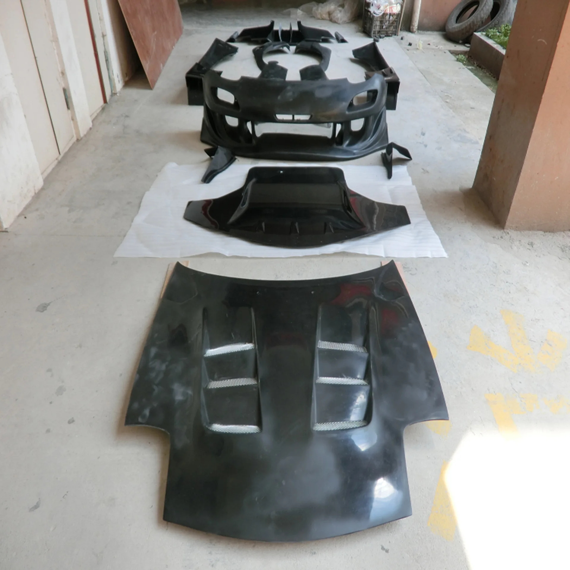 

Car modification RX-7 FD3S RE Amamiya model surround, modified large surround, resin fiber products