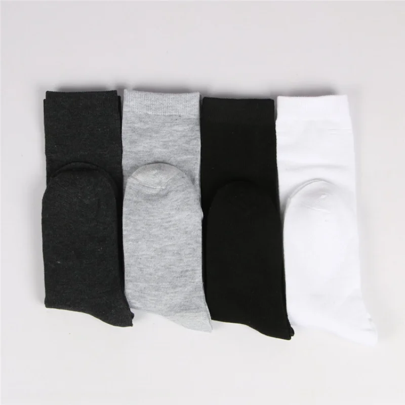 Women Knee Cotton Socks JK Uniform Japanese Long Thigh Solid Stockings White Black Stocking Cosplay Accessories for Woman Girls