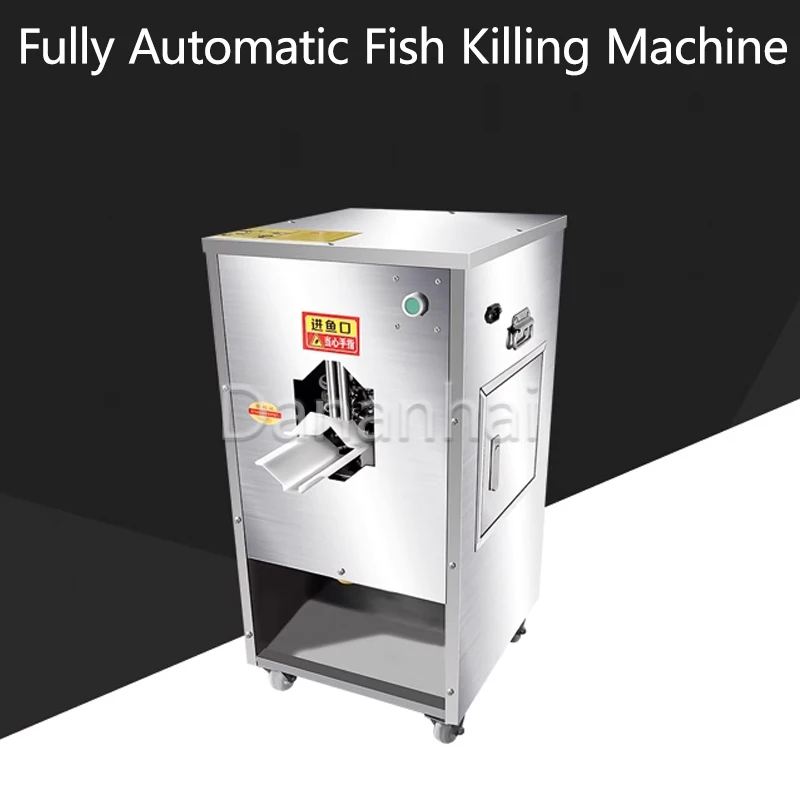 Large Scale Fish Fast Back Opening Machine, Commercial Fish Cutting Multifunctional Descaling Machine