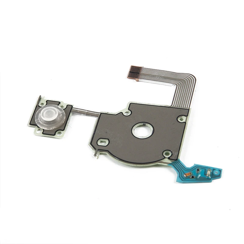 1Pc D-Pad Left Ribbon Keyboard Button Flex Cable Set with rubber for PSP3000