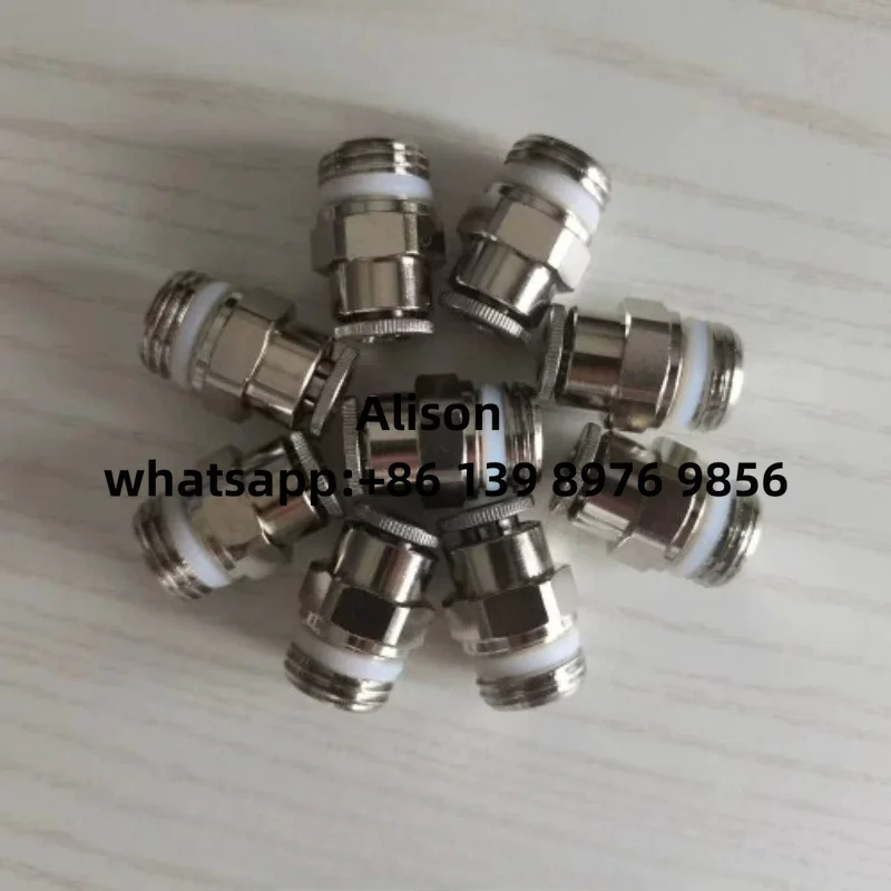 10PC Camozzi Quick-connect coupling S6510 4-1/8/6-1/8/6-1/4/6-3/8/ 4-1/4/ 4-M5/6-M5/8-1/8/8-1/4/8-3/8/10-1/4/10-3/8/10-1/2