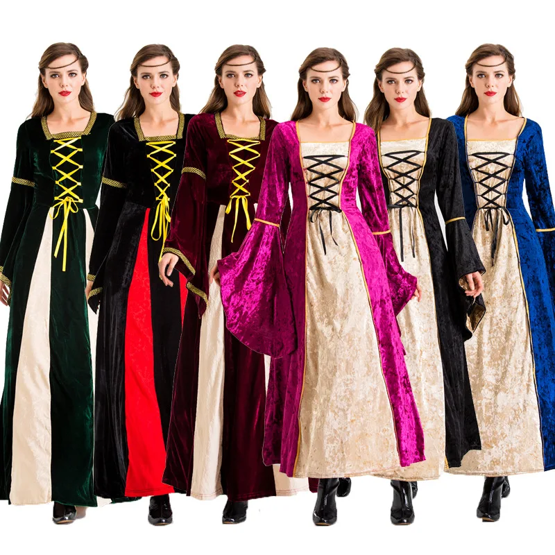 

Опер Эле Королева Длинный Доктор Ретро Суд Бальный Костюм Славшая Королева Фотографический Наряд Традиционный Китайский Этнический Женский...