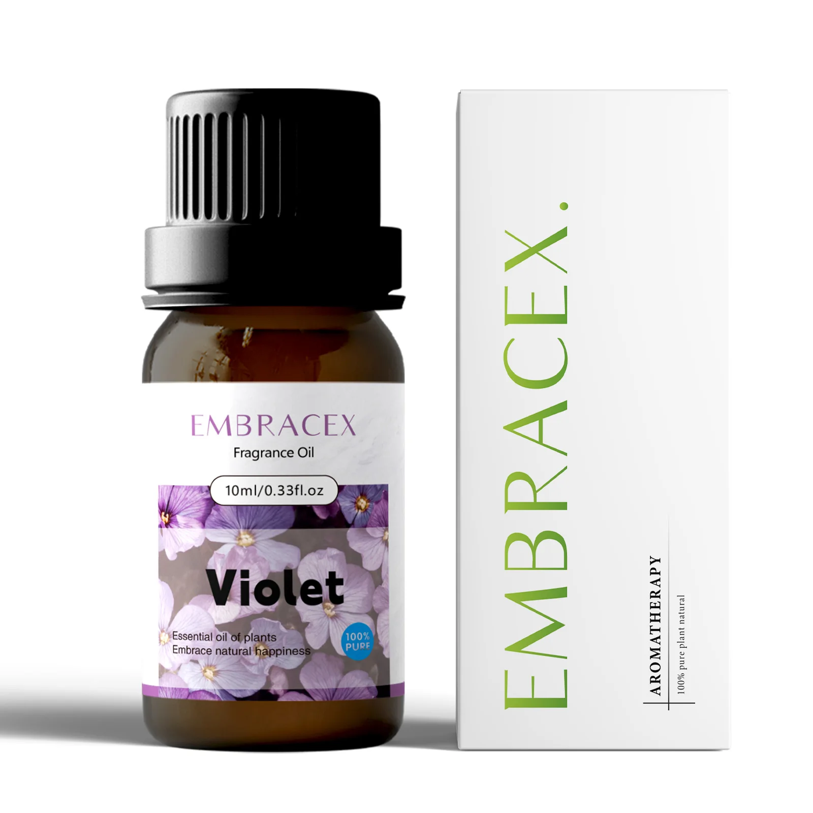 10 ml violettes ätherisches Öl, natürliche, pflanzliche Aromatherapie zur Entspannung, Hautpflege, Kerze, Duftdiffusor, Massageöle, Geschenke