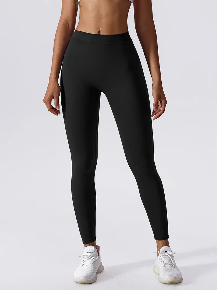 

Женские леггинсы для йоги, колготки для поднятия ягодиц, легкие брюки для фитнеса с высокой талией, мягкие мягкие брюки для фитнеса с высокой талией