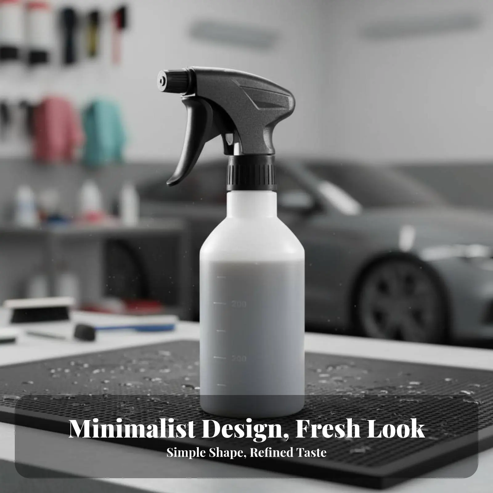 

Graduated Spray Bottle Large Capacity Resistant Spray Bottle Plastic Spray Dispenser Comfortable Grip for Car Detailers