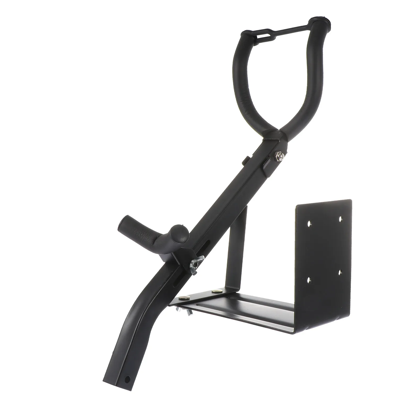 1Pcs Versatile Saxophone Rack Heavy Duty Iron Sax Holder with Mounting Kit Space Efficient Saxophone Display Storage Bracket