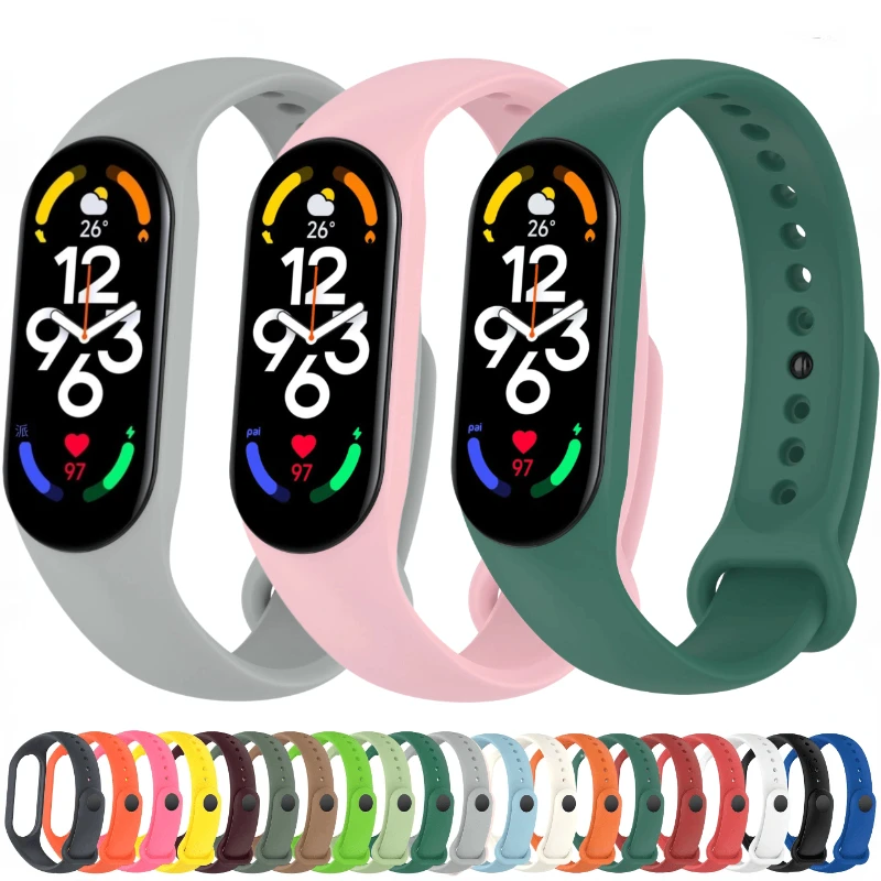 Soft Silicone Strap…