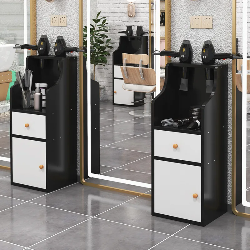 AOLIVIYA Beauty Salon Barber Trolley Drawer Storage Cabinet Haircut Shop Auxiliary Tools Cart