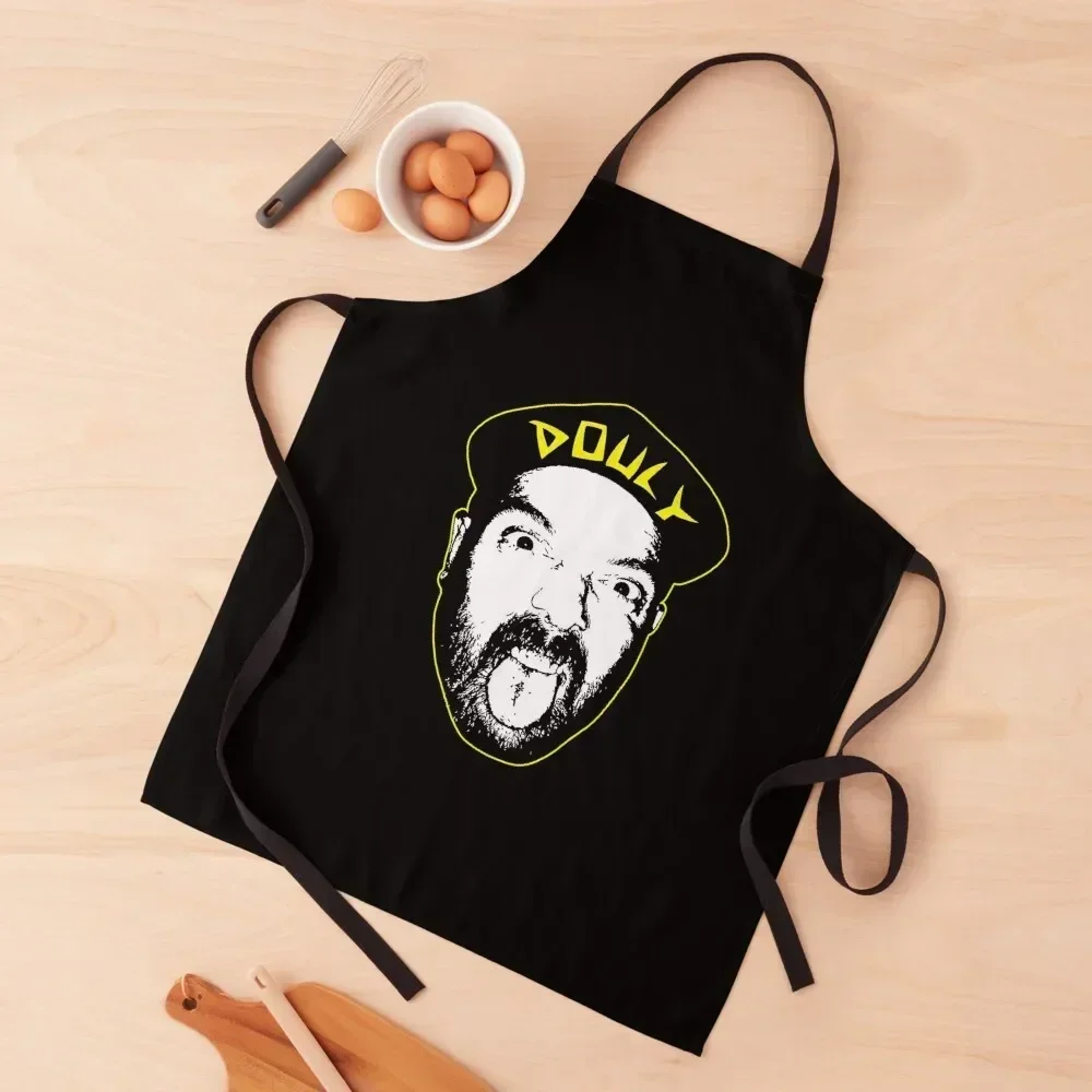 

WHAT WOULD DOULY DO Apron Kitchens Woman Waterproof Kitchen Special Accessories Trim Cloth Apron