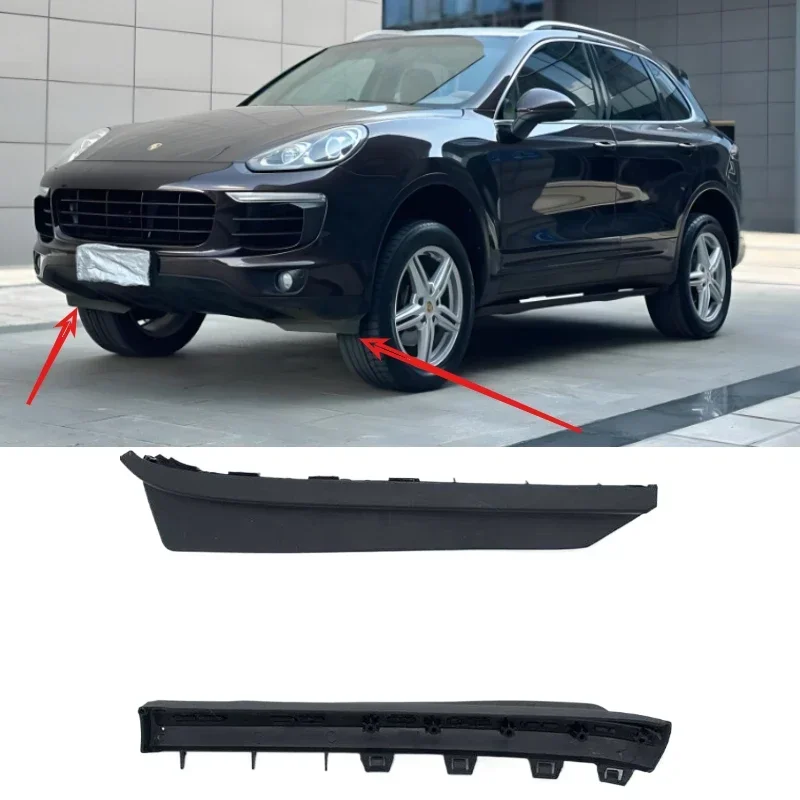 Front Bumper Spoiler Mudguards Lower Guard Board Plate For Porsche Cayenne 2011 2012 2013 2014 2015 2016 2017