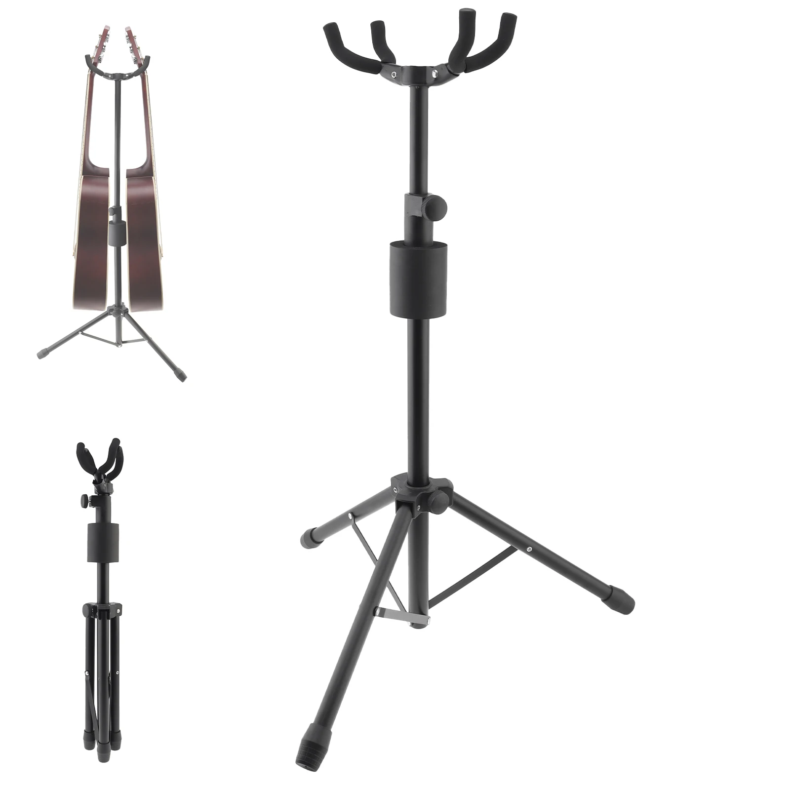 supporto-da-pavimento-regolabile-per-2-chitarre-acustiche-ed-elettriche-staffa-appendi-chitarra