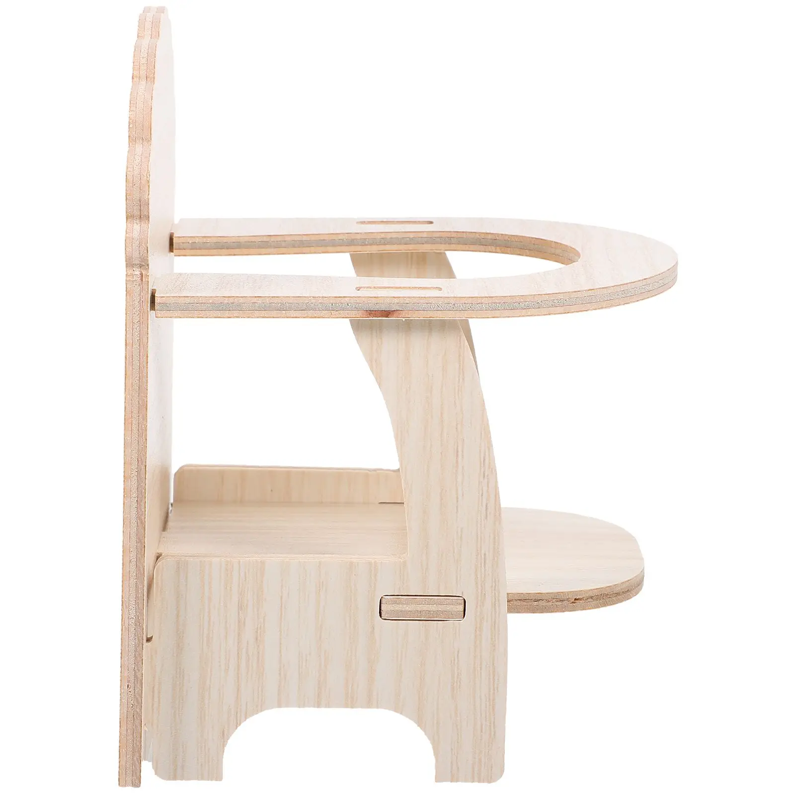 

Wooden Hamster Chair Small Pets Furniture Guinea Pig Accessories Mini Toys Cage Chinchilla Household Decor Feeding Resting