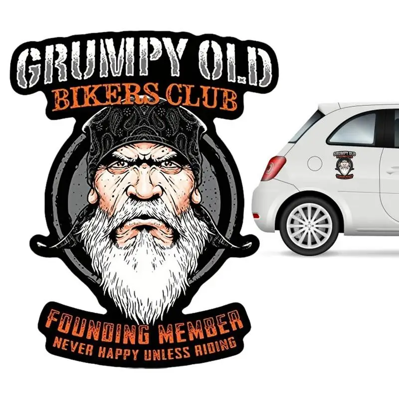 

Старые наклейки Grumpy, стикеры для старых людей, наклейки для передних и задних окон автомобиля, для мотоциклов и лодок