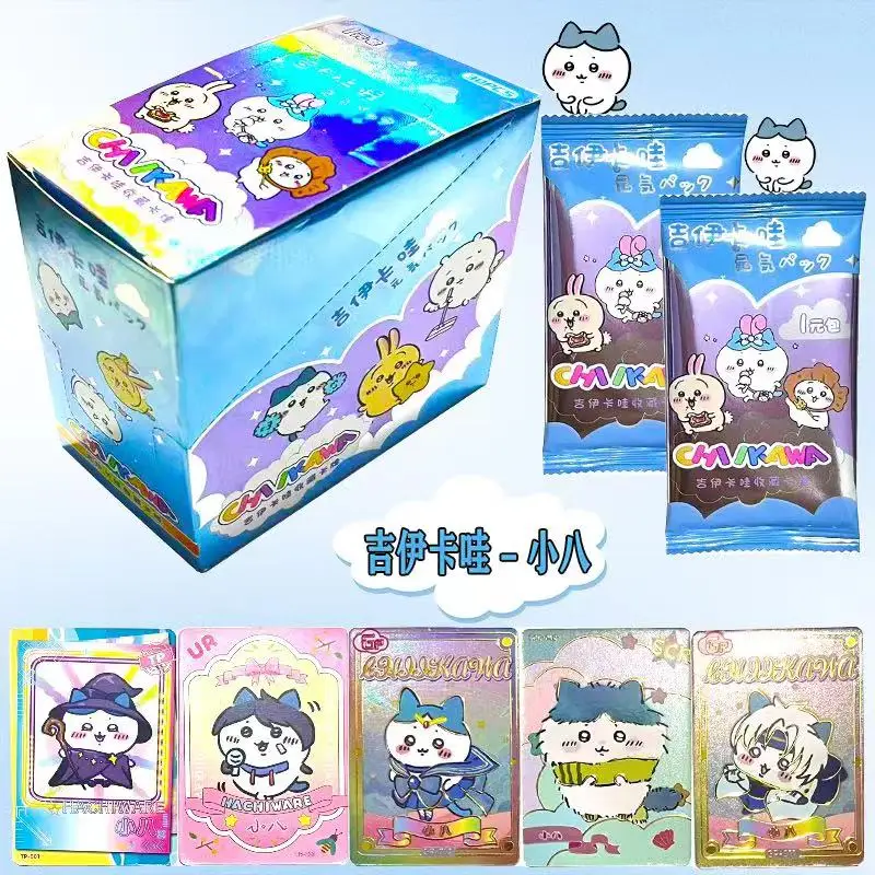 

New Chiikawa Card Daily Chapter Cute and Interesting Anime Collectible Card Toy Gift