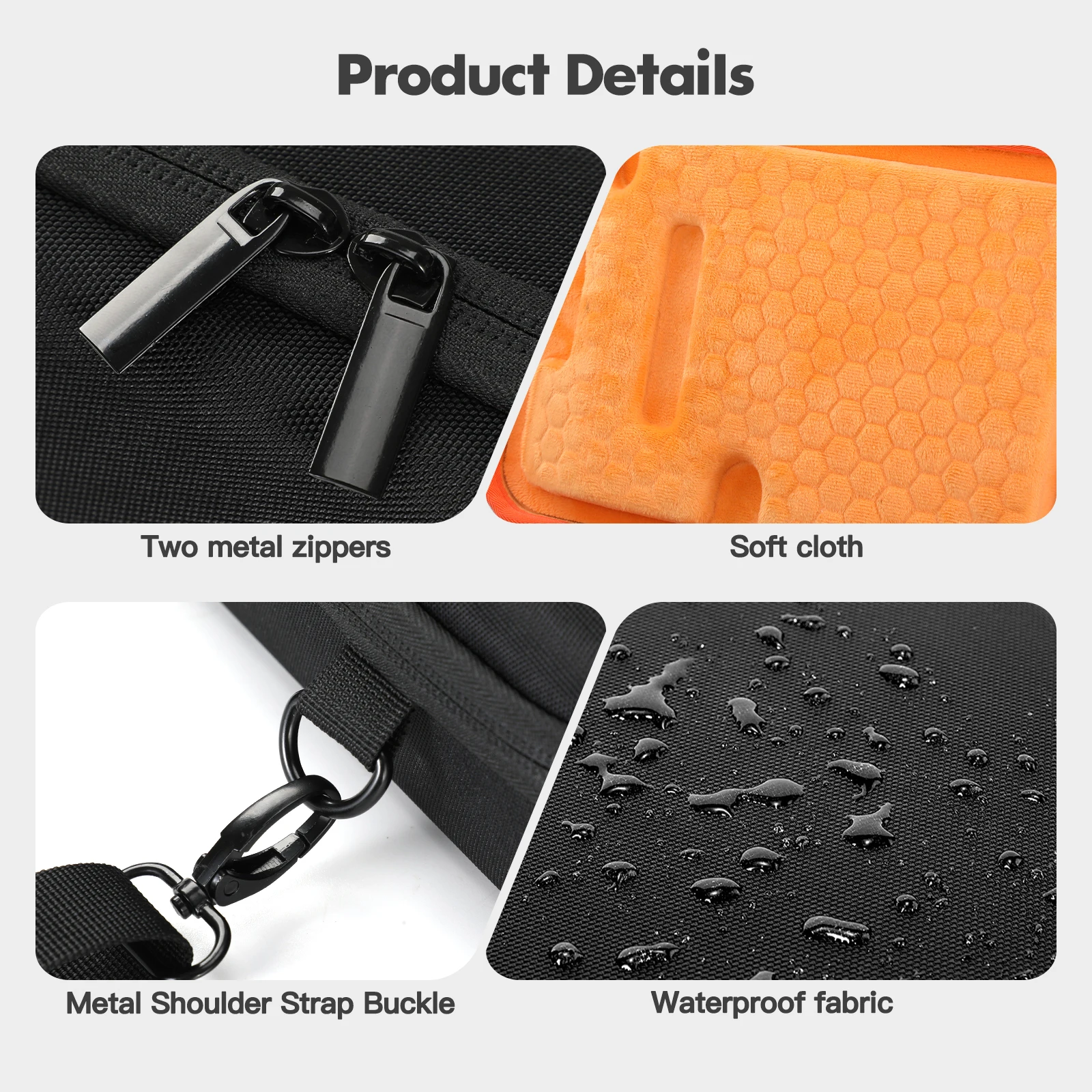 EVA Hard Case for Akai MPC One Plus Sampler Waterproof Carrying Bag with Shoulder Strap Storage Box