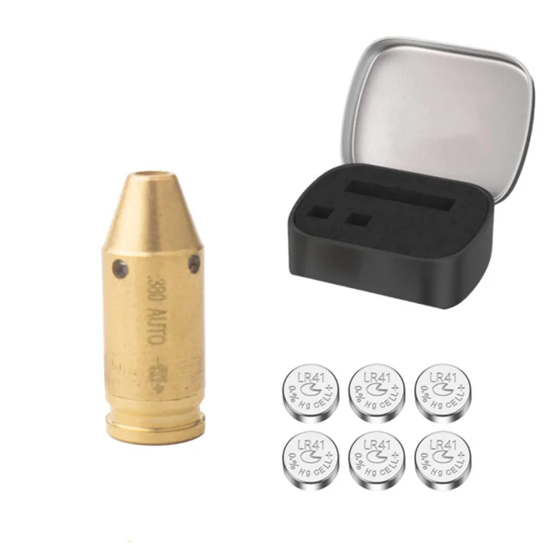 Immagine 7: 380ACP Laser Boresighter.380 Collimatore laser automatico 380 Cal Laser rosso Bore Sighter