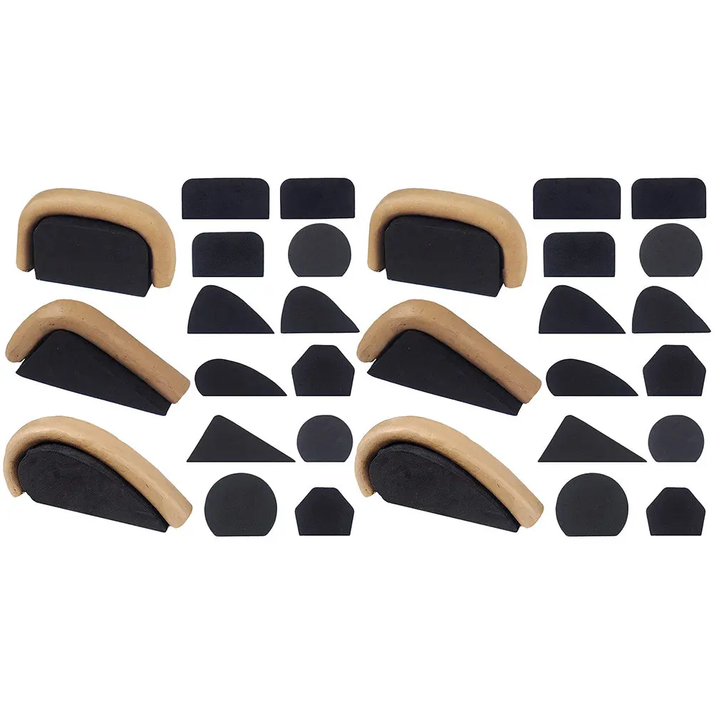 

24Pcs High-Durability Eva Mug Handle Molds DIY Manual Mold for Ceramic Mug Making Fast Handle Shaping Tool Pottery Supplies