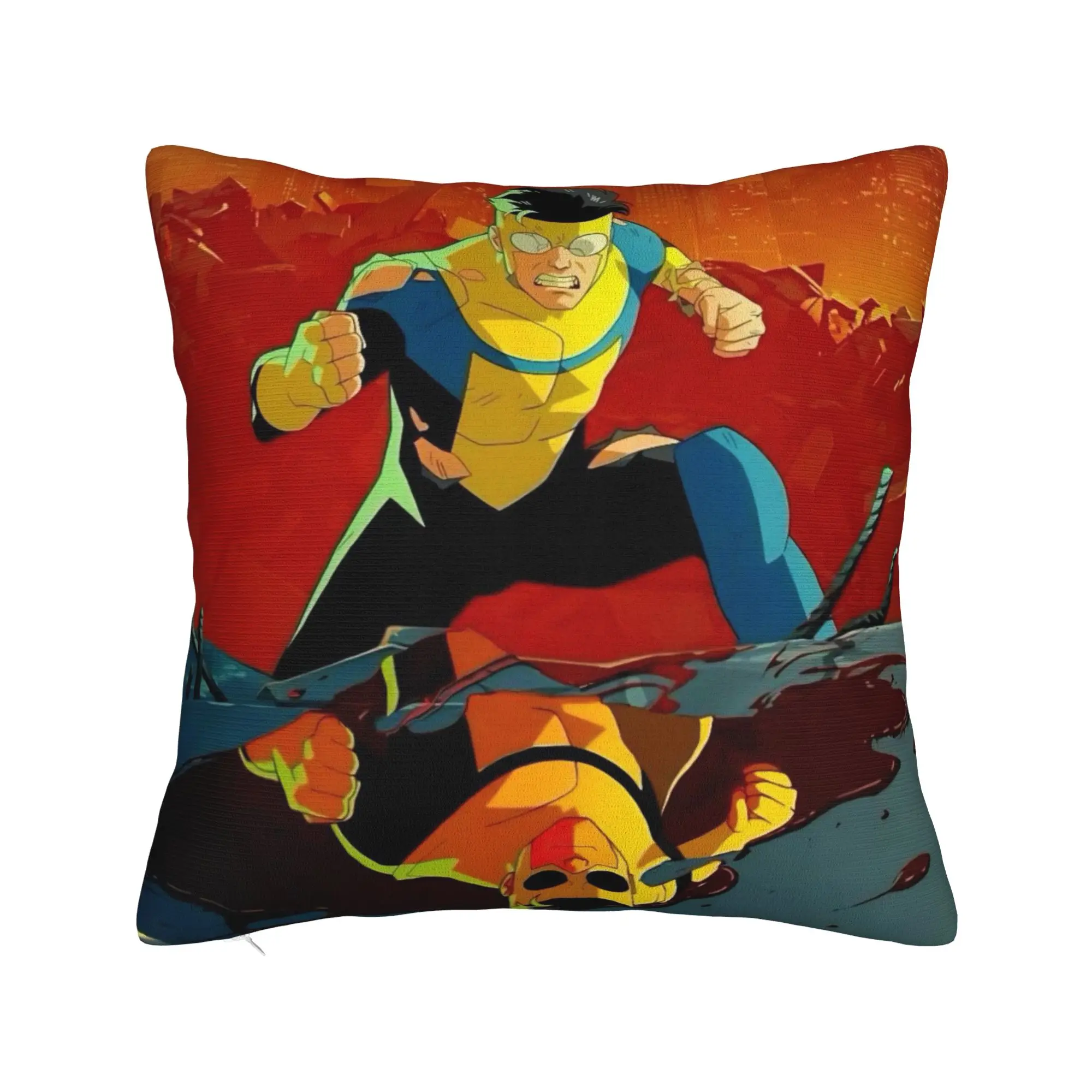 Invincibles Comic Pillow Covers Merch Printing Cushion Cover Decor  Throw Pillow Case Cover Car Multiple Sizes
