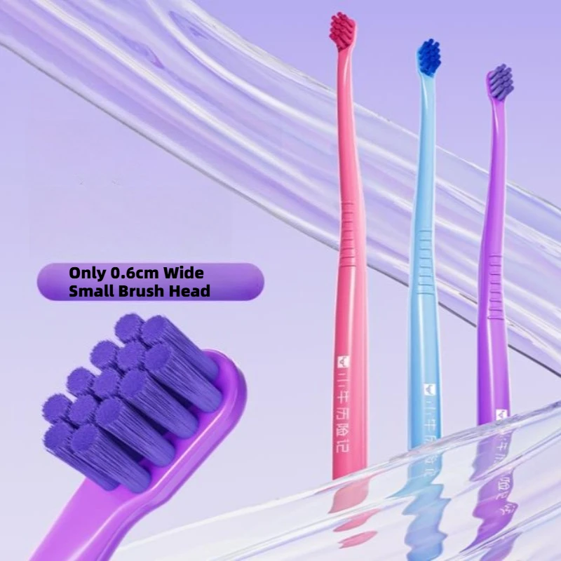 30Pcs Small-Head Interdental Brushes for Cleaning Orthodontic Interdental Brushes Soft Bristle Orthodontic Toothbrush