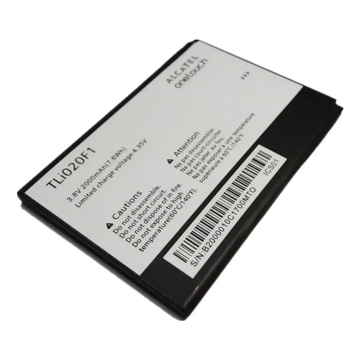 TLI020F1 Battery For Alcatel One Touch PIXI 4 5045D U5 5044D / Y / I / T,5047D 5047Y 4047D Pop 2 5042D C7 7040 7040D 501F Phone