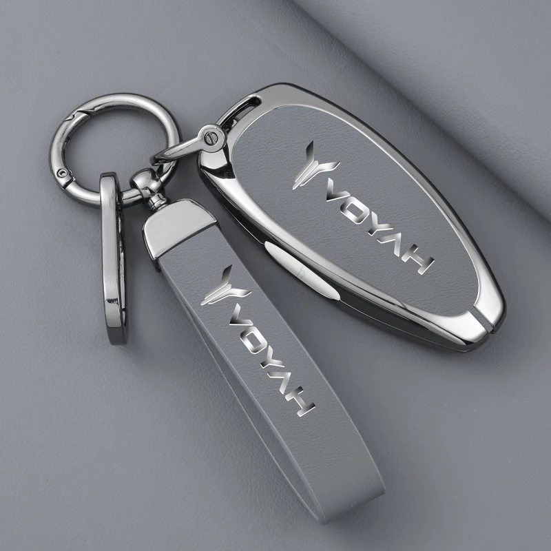

Voyah Free I-Land Dreamer 2021-2023 Key Fob Zinc Alloy Leather Car Key Key Case Car Smart Key Case Key Case Car Accessories
