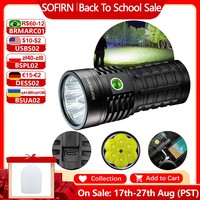 Sofirn Q8 Plus Super Powerful LED Flashlight 16000lm USB C Rechargeable 21700 Anduril 2.0 Torch XHP50B Reverse Charging