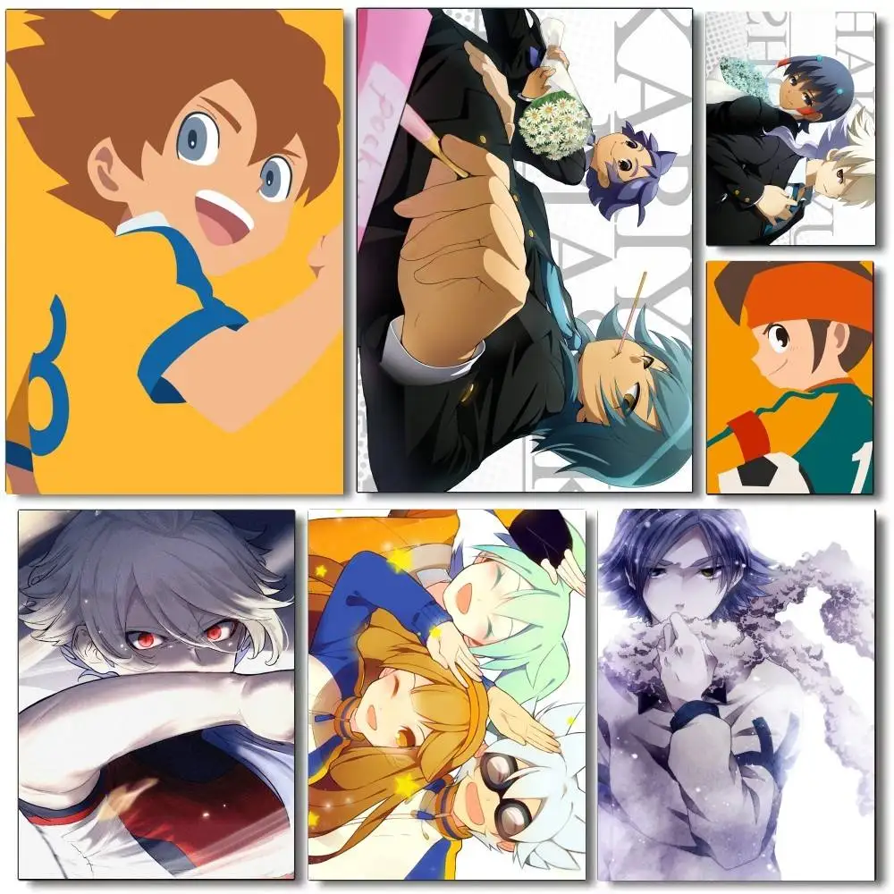 

I-Inazuma E-Eleven Football Poster Print Canvas Painting Wall Art Picture Living Room Home Bedrooom Bar Restaurant Decor