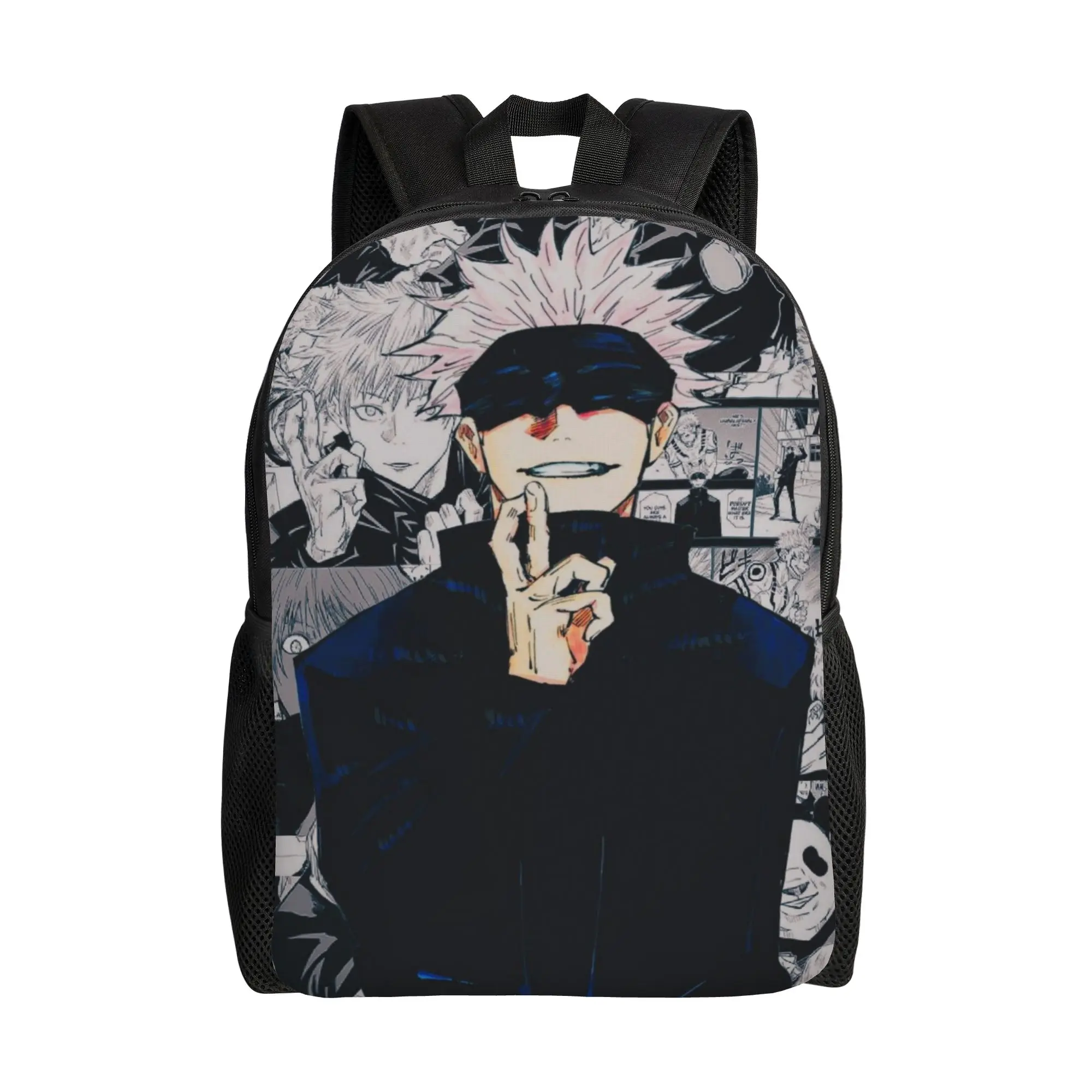 Jujutsu Kaisen Daypack Back to school season Satoru Gojo (6)  Sturdy Shoulder Backpack