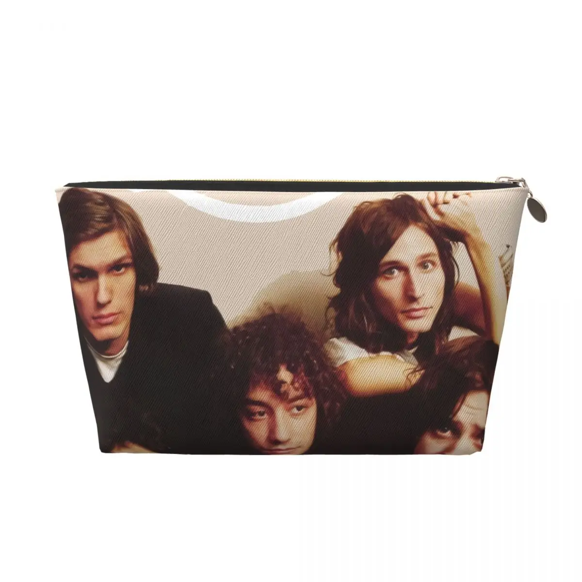 Custom The Strokes Toiletry Bag for Women Indie Rock Band Makeup Cosmetic Organizer Ladies Beauty Storage Dopp Kit Box